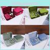 Fashion Jewelry Storage Box With Velvet Cover For Rings And Pendants