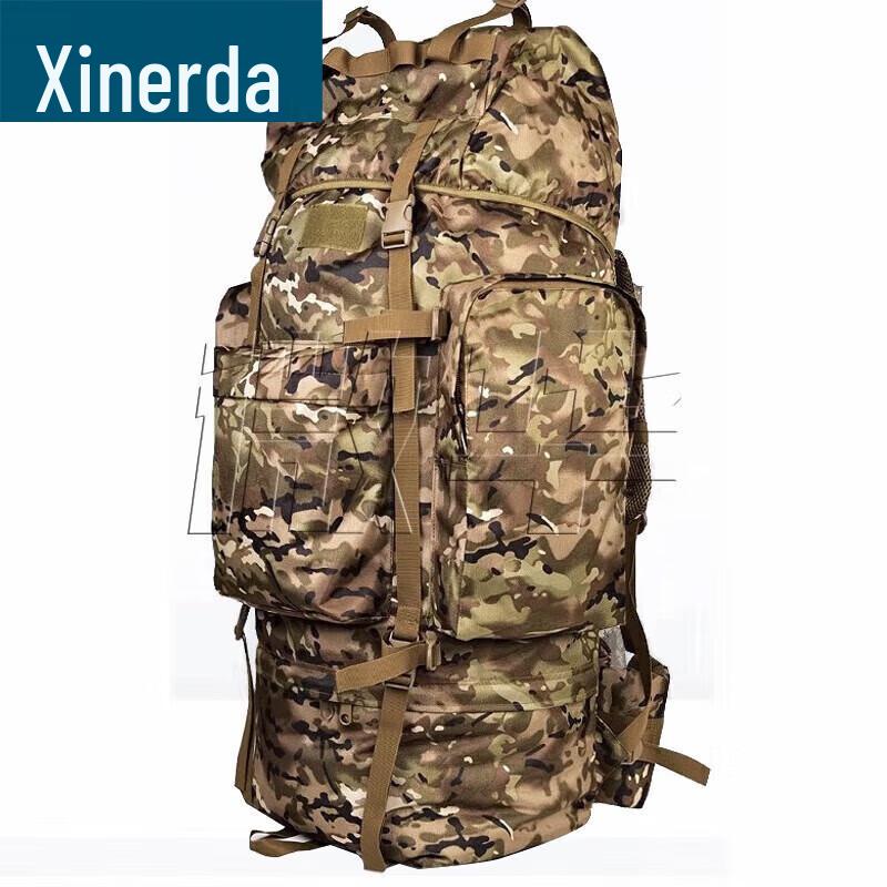 Тактический камуфляжный альпинистский рюкзак Xinruida для активного отдыха, 110 л