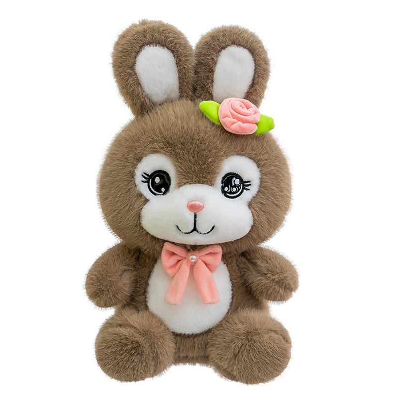 Cartoon Cute Bunny Plush Toy With Pp Cotton Filling For Kids Gift And Collectible