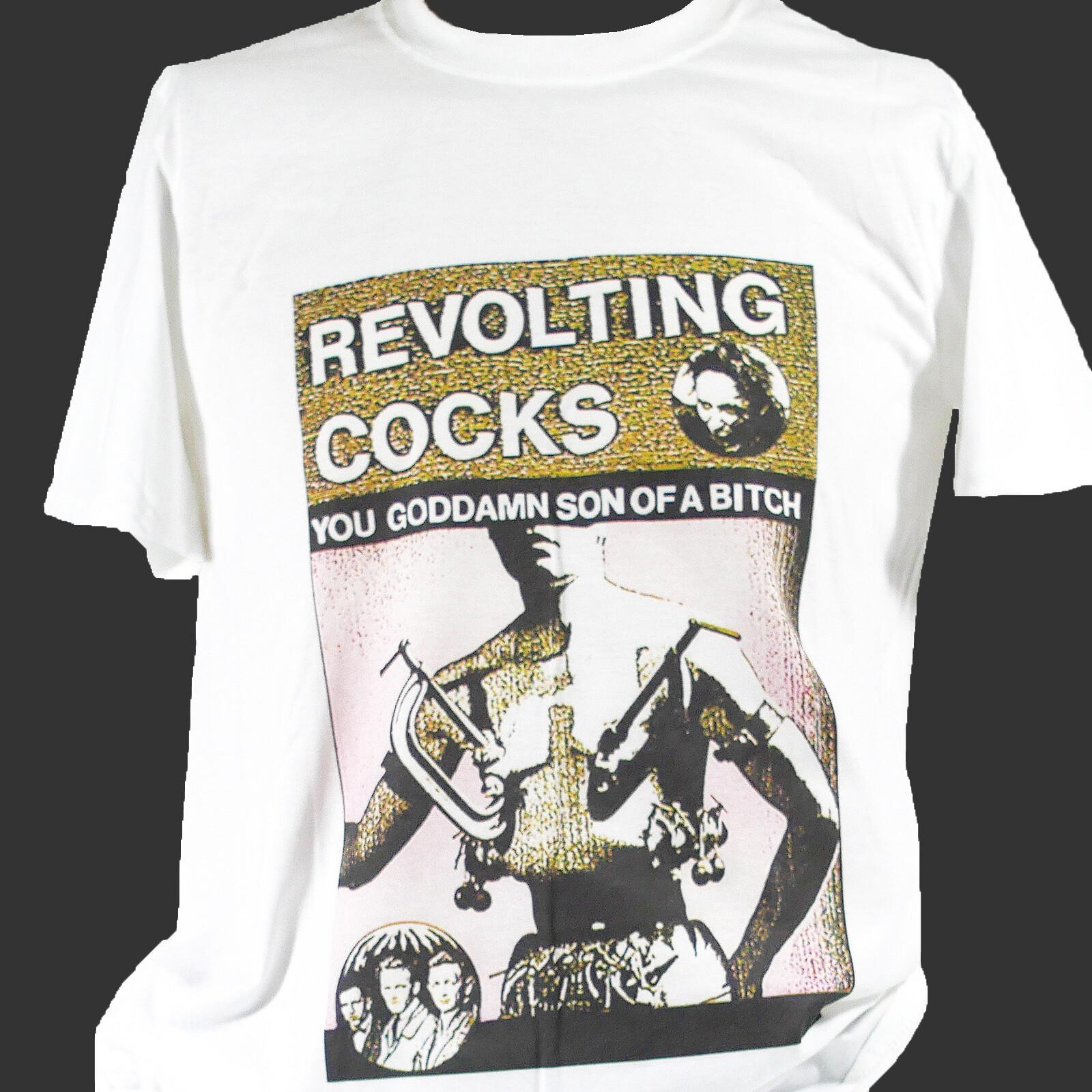 

REVOLTING COCKS INDUSTRIAL METAL PUNK ROCK T-Shirt Mens Womens Tees Top unisex S-3XL 2XL