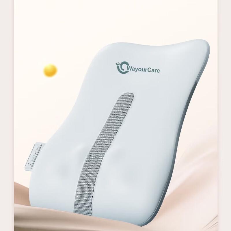 WayourCare Lumbar & Full Back Heating Massage Cushion CN plug (adapter included)