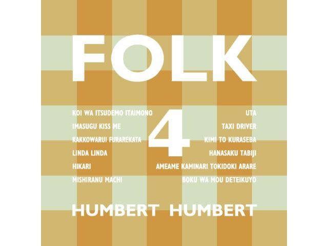 

[CD+Blu-ray] FOLK 4 First Press Limited Edition HUMBERT HUMBERT DDCB-94034 NEW