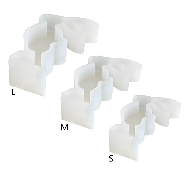 Easter Rabbit Candle Mold DIY Soap Mould Fondant Cake Baking Tool Silicone Mold