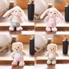 Plush Bear Keychain With Soft Short Pile Fabric For Kids And Teens