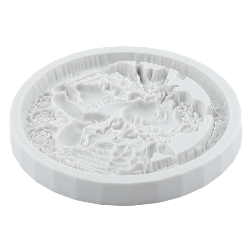 Cameo with Picture Frame Silicone Molds Angel Photo Frame Fondant Mold Cake Decorating Tools Cupcake Topper Candy Chocolate Gumpaste Mold