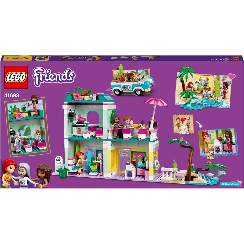 LEGO Friends Surfer's Beach House 41693 Toy Doll Girls Ages 6 and Up