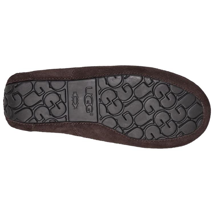 UGG Ascot Slipper Cozy Athleisure Casual Sports Shoe Brown Fleece Lined 1101110-ESP