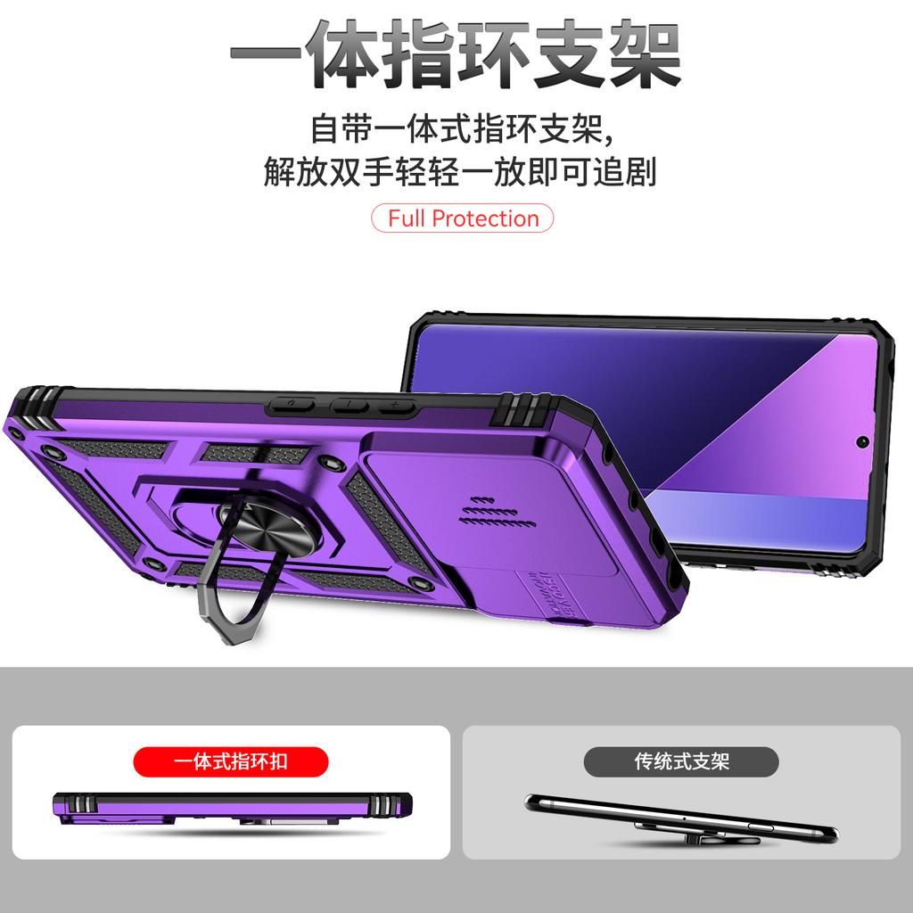 Sergeant pushing the window is suitable for Xiaomi PocoX1 mobile phone case, Redmi note11pro anti-drop ring m1pro protective case.