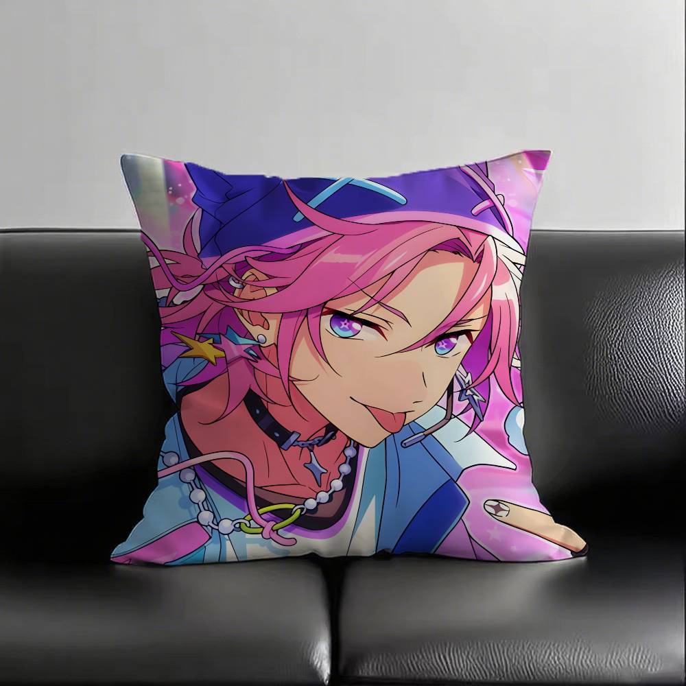 1pc Kohaku Oukawa Pillow Case Fashion Square Pillowcase Bedroom Sofa Room Ins Decoration Leisure