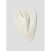 Anggae Wonderer Wrinkle String Mini Skirt Ivory
