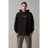 Fear of God Essentials Relaxed Hoodie With Velvet Flock Logo SS22 Men Tops Iron-Black FOG-SS22-148
