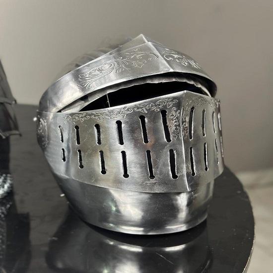 Ritterrüstungsanzug Mittelalter Deutsch Voller Rüstung Gothic Century Larp Cosplay Dekor Rüstungsanzug Bestes Geschenk