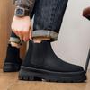 2026 Bottines Chelsea à Plateforme de Haute Qualité pour Homme Chaussures de Designer de Luxe Bottines pour Homme Talon Plat Chaud Décontracté Élégant