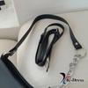 Log Half Two-Way Chain Shoulder Crossbag (2 Colors)