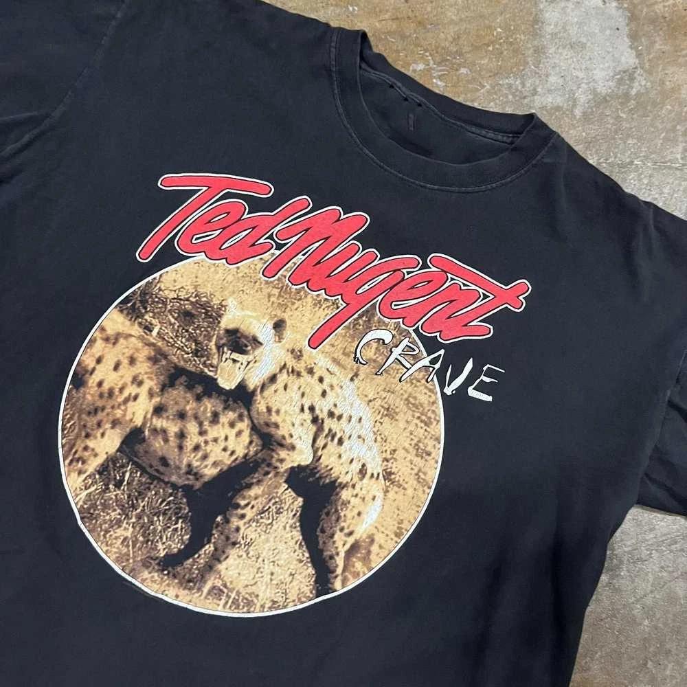 Hot T-shirt TED NUGENT CRAVE TOUR unisex All Size S to 5XL TU253 L