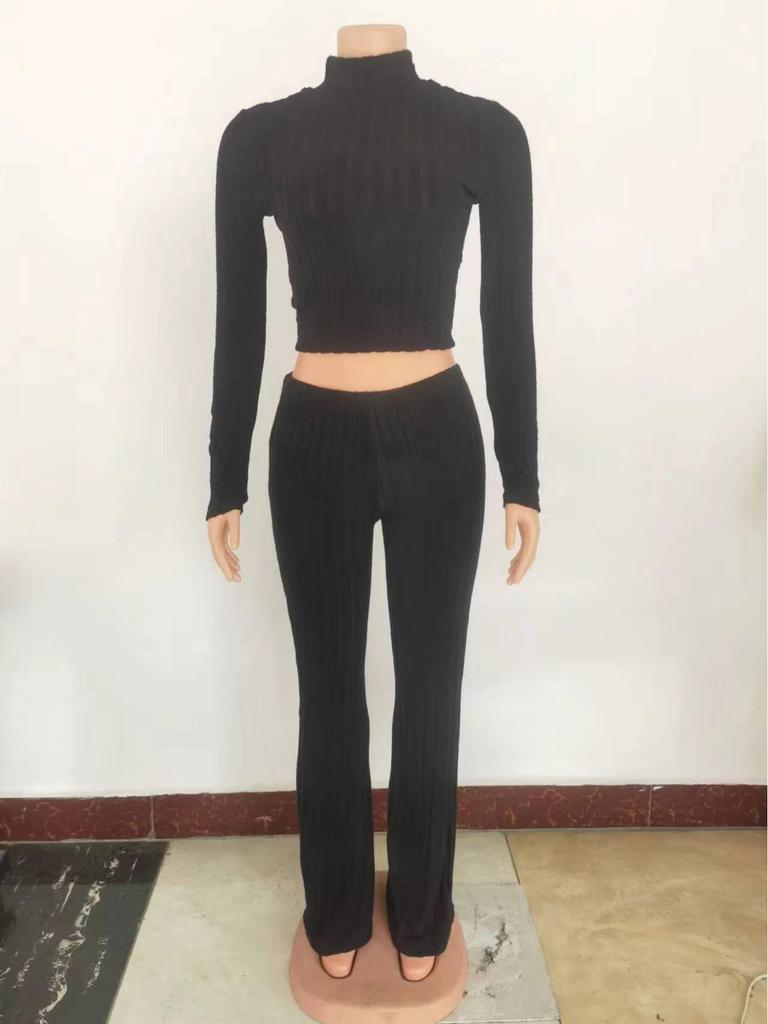 2024 Trendy European & American Women's Autumn/Winter Long Sleeve Sweatshirt & Pants Set