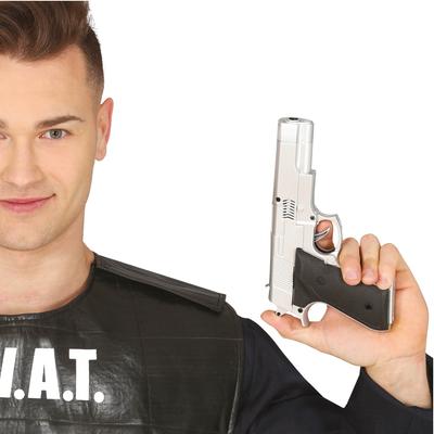 Pistol Weapon of a Policeman Anti-terrorist Commando