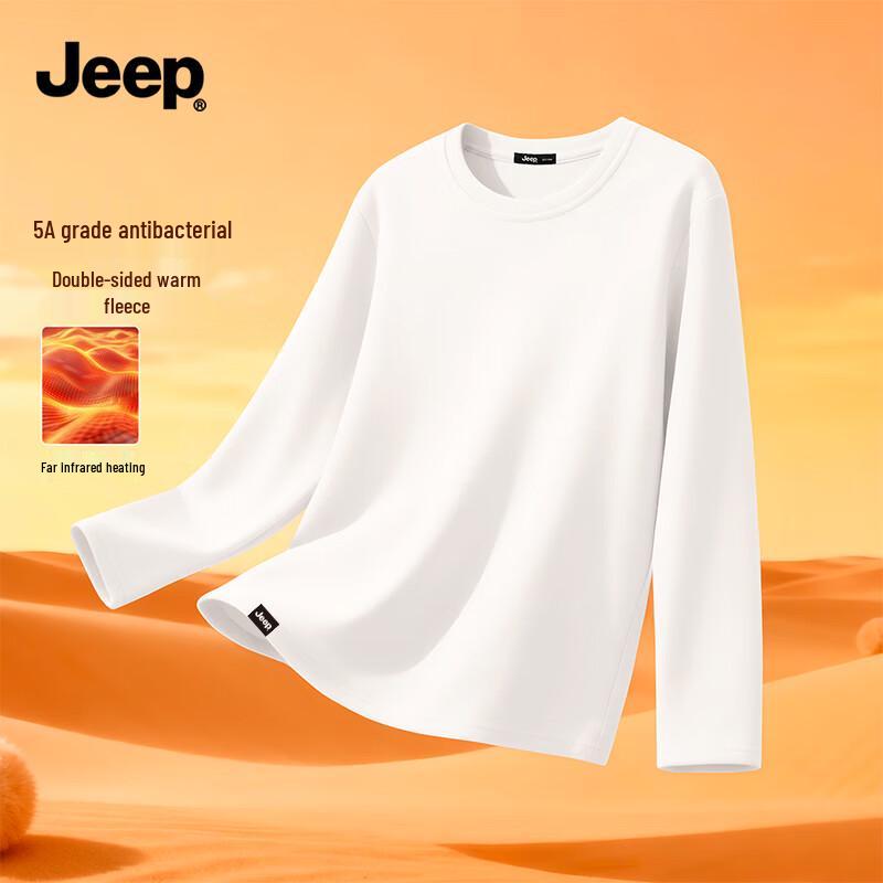 JEEP5A Men s Thermal Antibacterial Long-Sleeve Base Layer T-Shirt L / 175