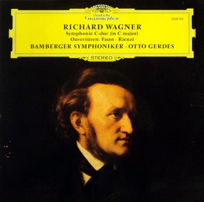 LP Record RICHARD WAGNER - BAMBERGER SYMPHONI - Symphonie C-dur (In C Major) / Ouve 2530194 DEUTSCHE GRAMMO Germany Classical Used