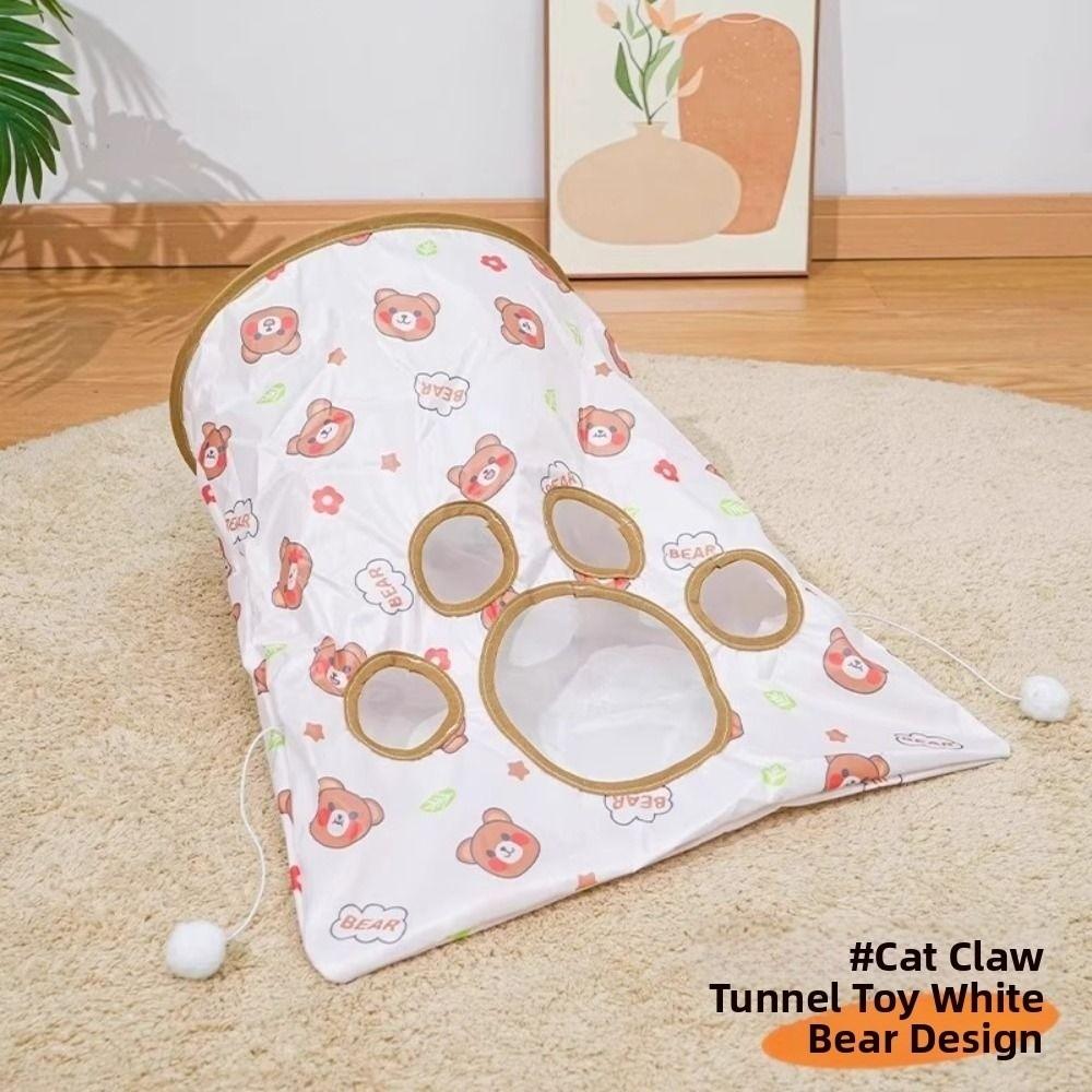 

Polyester Cat Tunnel Bag Bite Resistant Cat Interactive Toy Creative Cat Toys Drill Bag Kitten Style 4