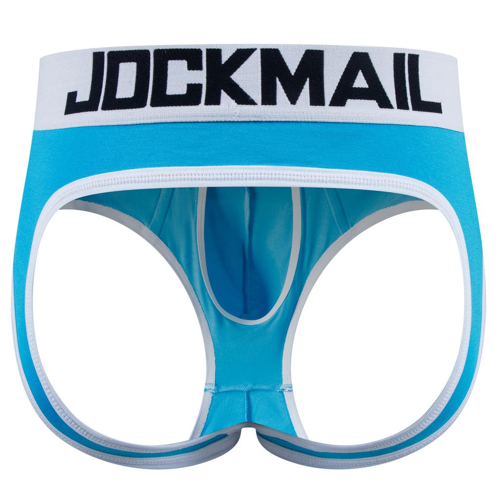 Briefs JOCKMAIL Modal Material Is Soft Breathable Hipless Low Waist Sports Daily Leisure Open Back Men's Underwear