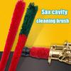 Esfregaço de Limpeza para Saxofone Alto Tenor Soprano Protetor de Pads para Saxofone Escova Limpadora Ultra Absorvente Ferramentas de Limpeza e Cuidado para Saxofone Acessórios para Instrumentos