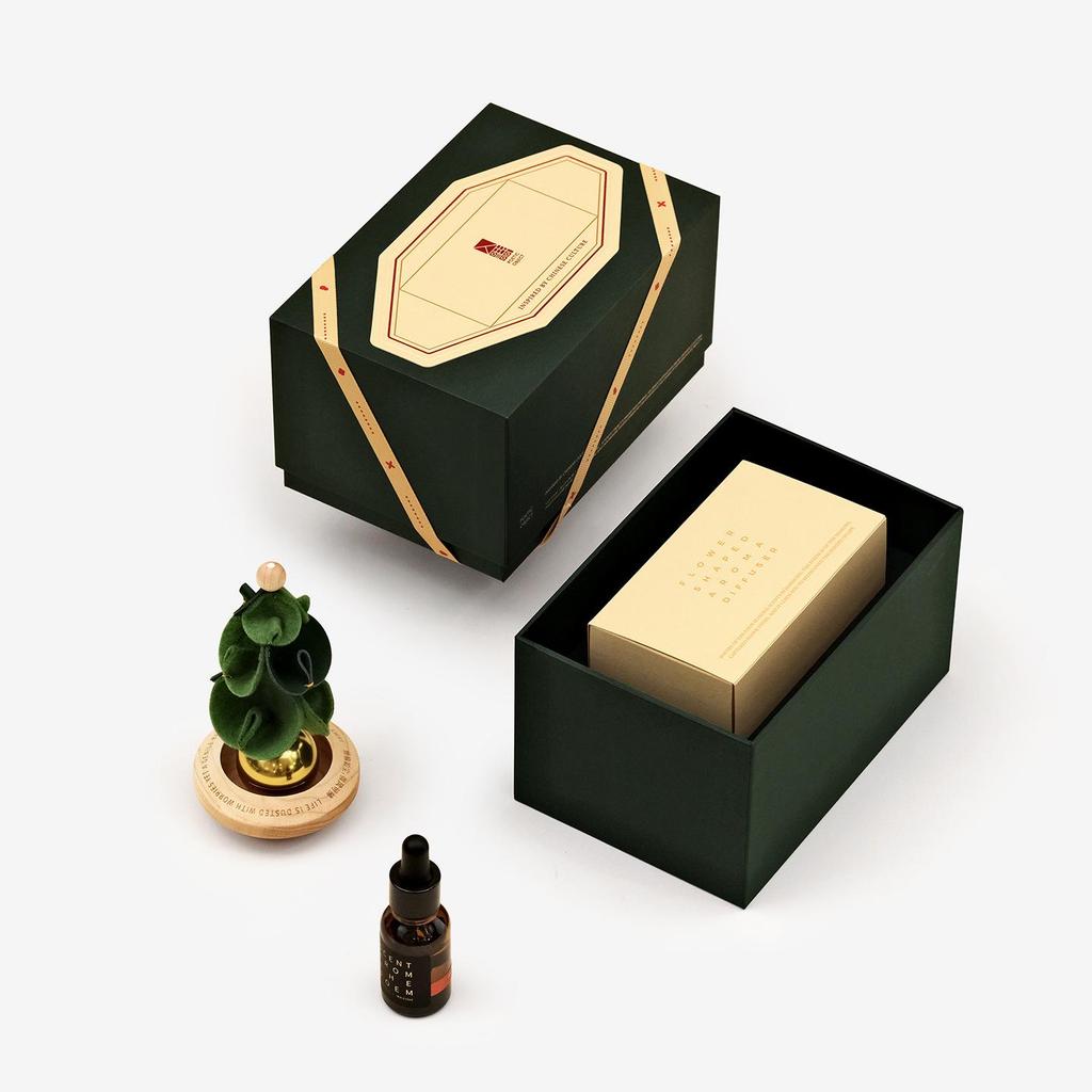Dance of the Wind Aroma Diffuser: Four Seasons Floral Desk Ornament - Perfect for Birthdays & New Year Gifts