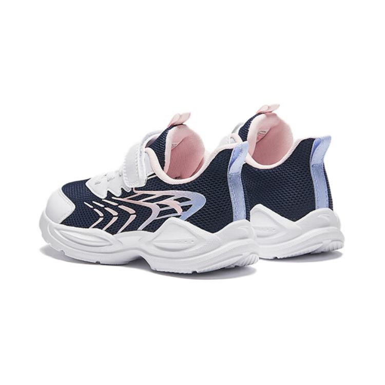 Anta Kids Casual Versatile Durable Breathable Low-Top Running Shoes Kids sneaker Blue White Pink A22439905-3
