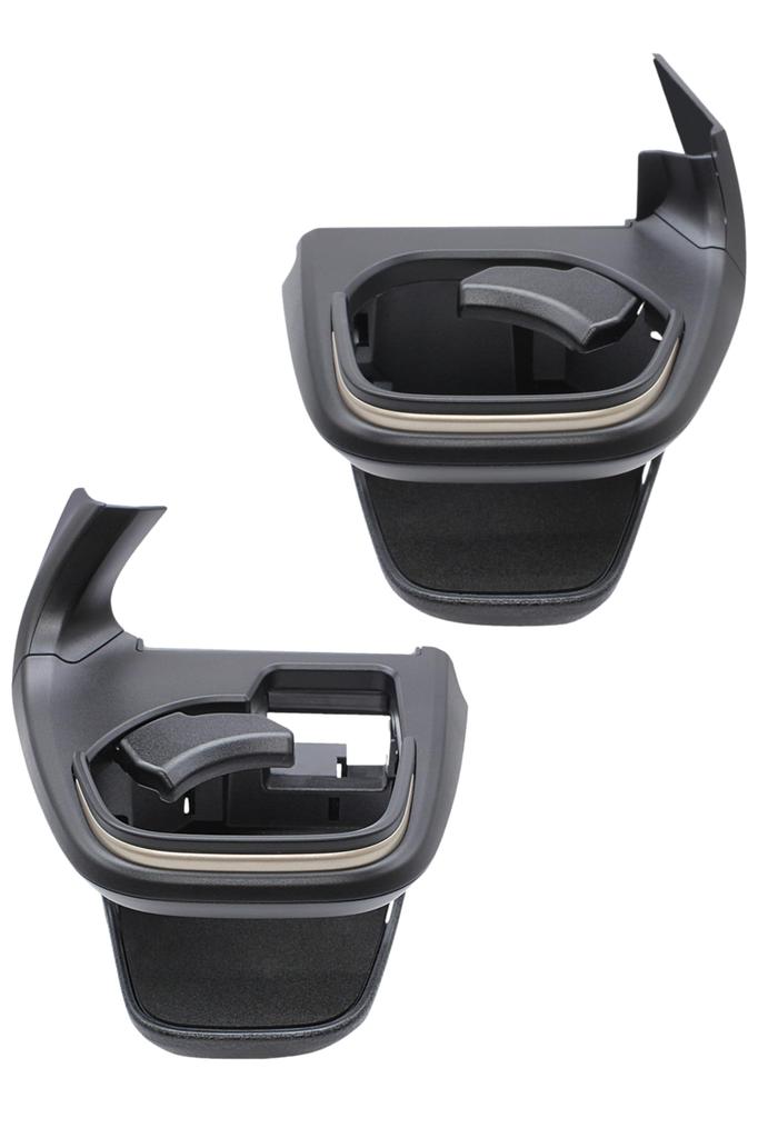 Tsuchiya Yac Drink Holder Set for Driver and Passenger YAC Air Vent Sides, SY-CR1 SY-CR2, Vehicle-Specific,