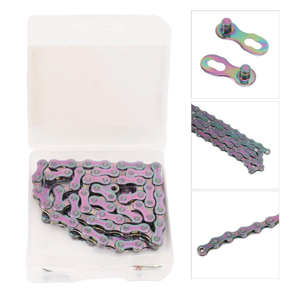 116 Links Bike Chain 10 Speed Replacement Chain Durable Mountain Bike Chain  Drivetrain Repair