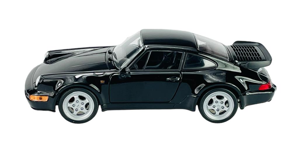 WELLY PORSCHE 911 964 TURBO BLACK 1:24 24023