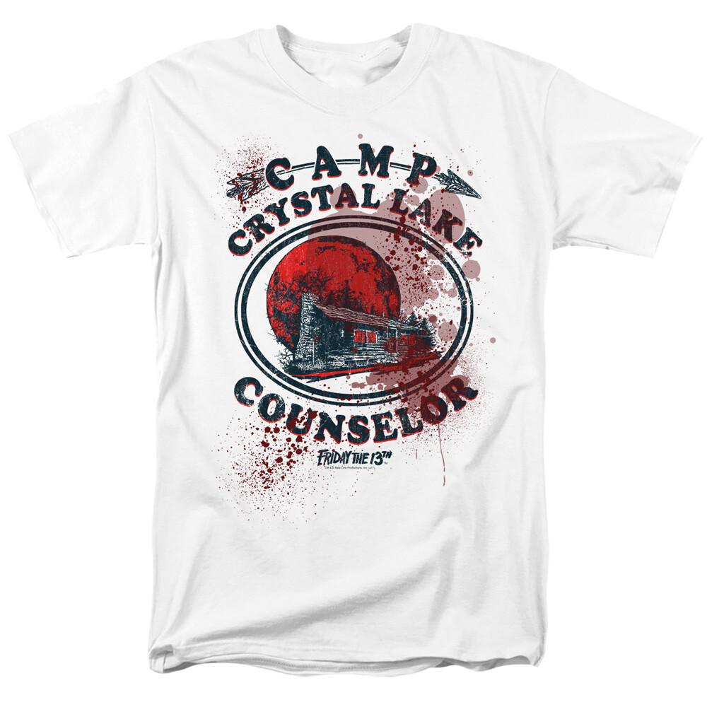 Friday The 13th Camp Counselor Victim Tee to 5X XXXL