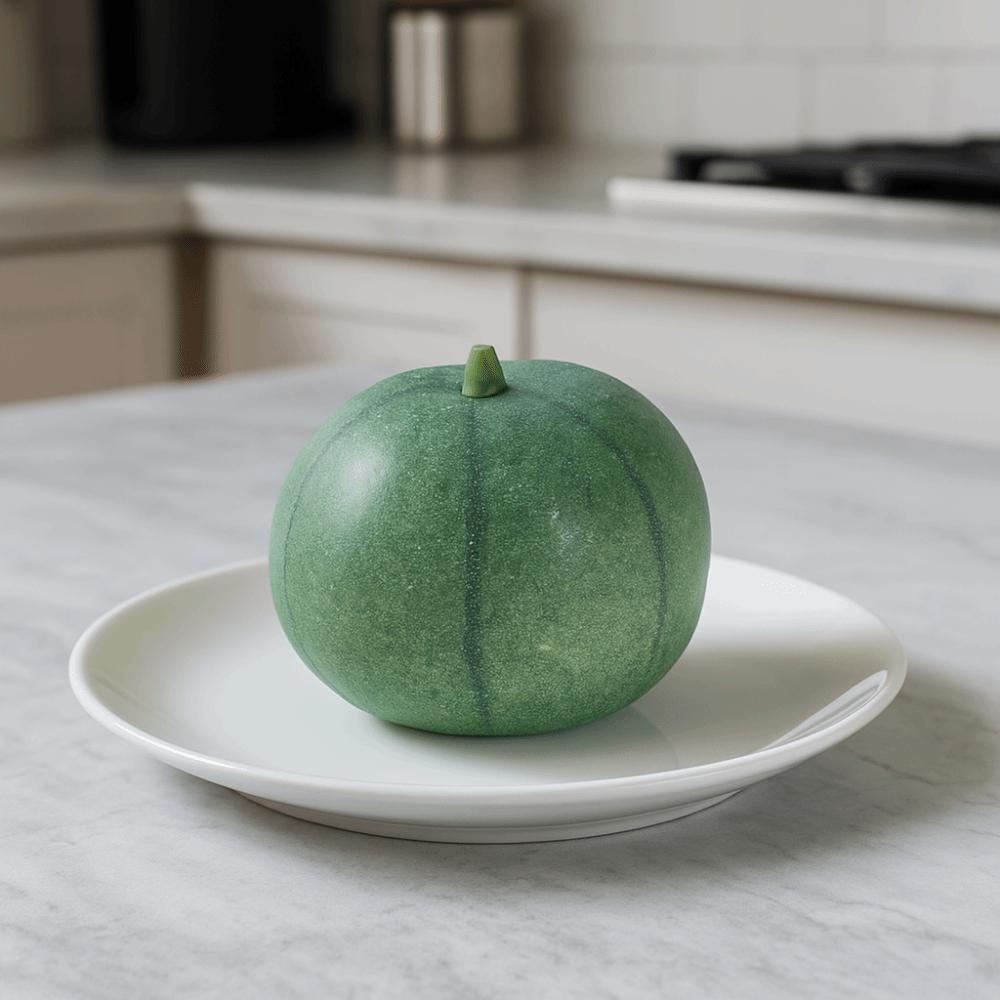 2Pcs Plastic Simulation Melon Ornament Foam Fake Fruit Fruit Model Artificial Melon  Wedding