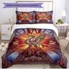 3-teiliges Bettbezug-Set (1 * Bettbezug + 2 * Kissenbezug, ohne Kern), Liverpool Football Club Druck Weiches Ganzjahres-Bettwäscheset, Heimschlafzimmer-Dekoration Geschenk