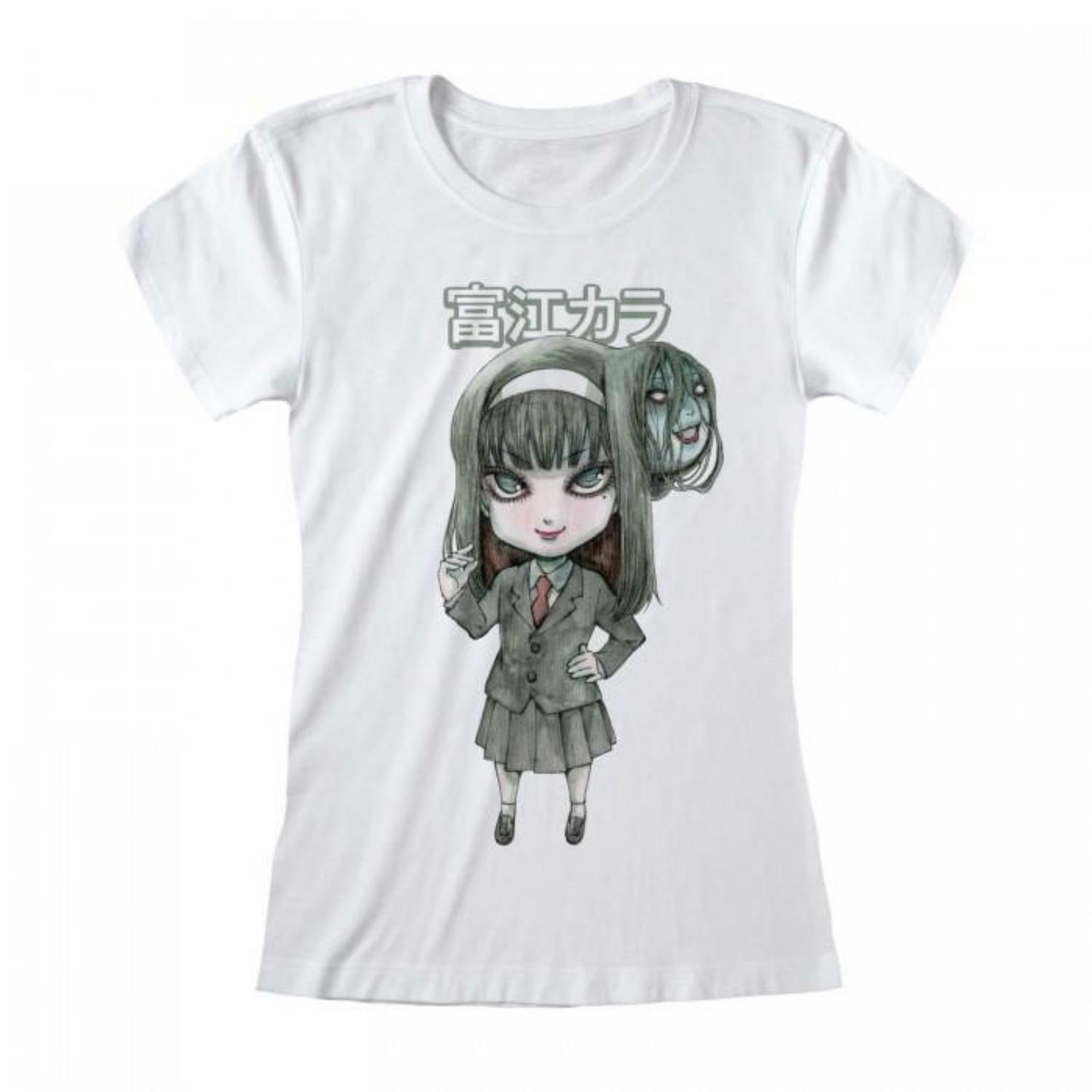 

Junji-Ito Womens_Ladies Tomie Kara Fitted T-Shirt S чёрный