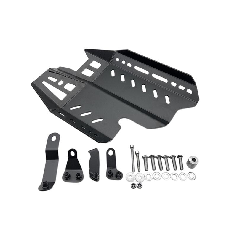 ABLZ-Motorcycle Engine Protection Cover Chassis Under Guard Skid Plate For Honda CB500X CB400X -