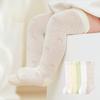 1 Pair Soft Breathable Baby Knee-High Socks Cute Infant Comfortable Toddler Socks Knee-High Socks for Babies Kids Footwear