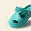 Children's Sandals Solid Color Hollow Sandals Slippers Soft Sole Kids Shoes