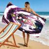 Demon Slayer Print Beach Towel, Large Soft Quick Dry Towel for Beach Camping Swimming
