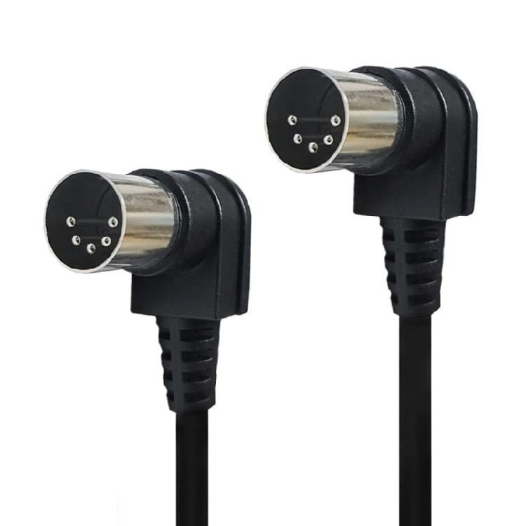 MIDI Cable 5 PIN Male to 5Pin Male DIN Plug Audio Extension Cord Line DIN Socke