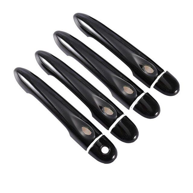 For Renault Megane 3 MK3 III 2008 2009 2010 2011 2012 2013 2014 2016 Glossy Black Car Door Handle Cover Trim Styling Accessories