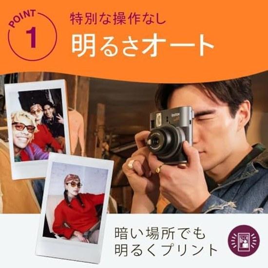 Instant camera Cheki instax mini 41 film 20 sheets garland deco pen (total 4 items set)