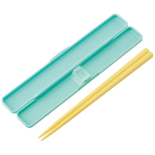 Skater Chopsticks and Chopstick Case Set, Disney Winnie the Pooh Cafe Retro Design, 18cm, Antibacterial, Adult Size, Made In Japan, ABC3AG-A