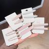 Simple Wave Oval Pink Seamless Hair Clip Women Acetate Sheet Bangs Clip Hair Duckbill Clip Hairpins Hair Styling Tool Gift