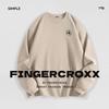 Fingercroxx IT Men's Heavyweight Cotton Long Sleeve T-Shirt