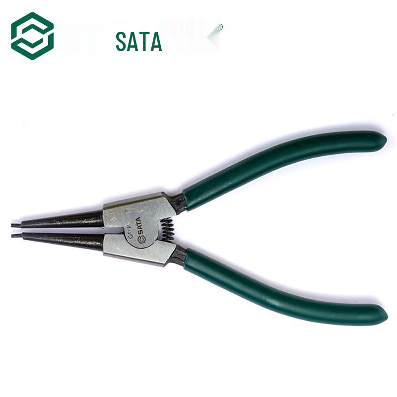 SATA German Style Straight Internal Snap Ring Pliers
