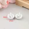 4pcs/set 1:12 Dollhouse Miniature Mini Ceramic Bowl Soup Spoon Model Toys
