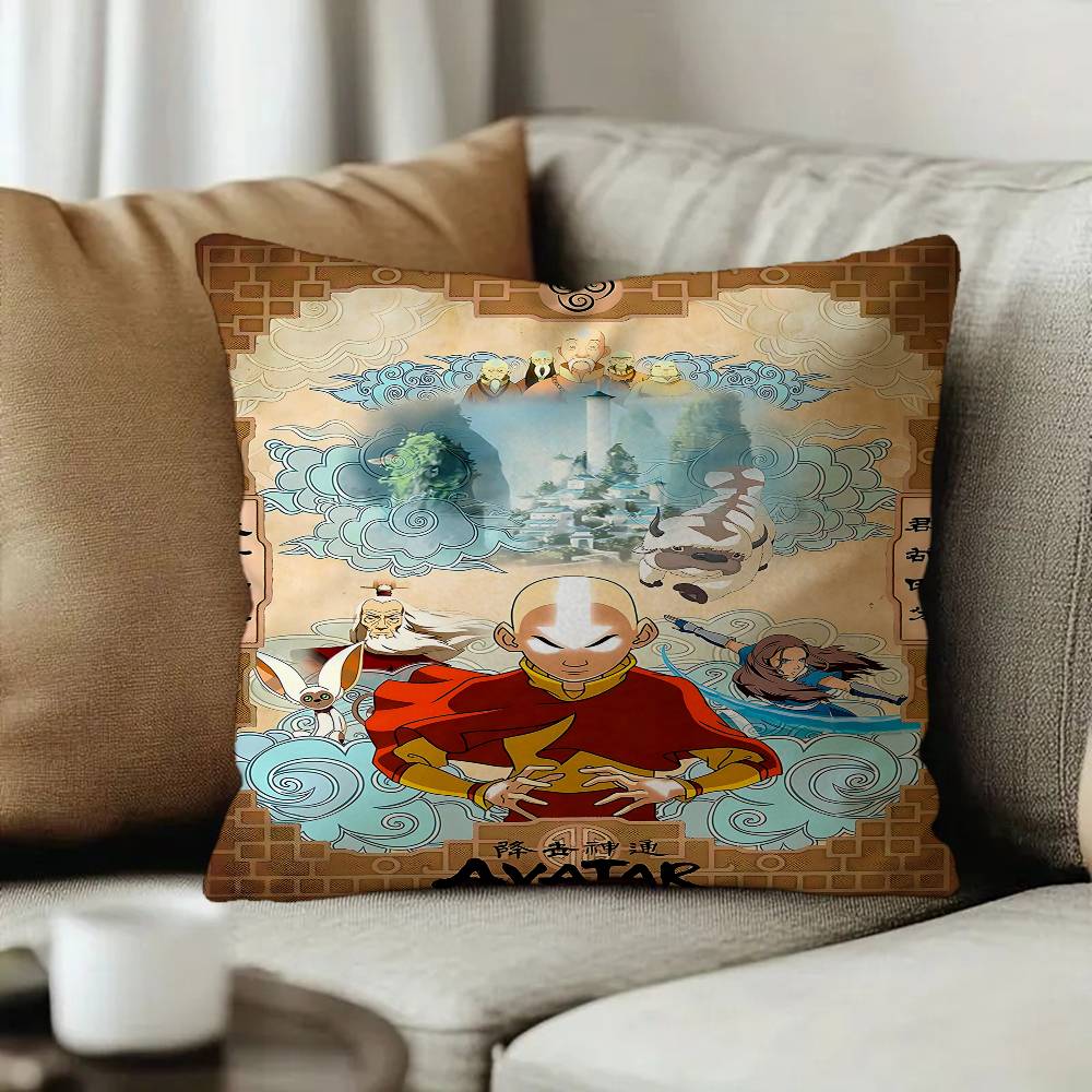 AAvatar The Last AAirbender Cushion Cover Inches Farmhouse Decor Home Throw Pillow Covers for Couch Decorations