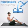 4 Resistanc Elastic Pull Ropes Exerciser Rower Belly Resistance Band Home Gym Sport Training Elastic Bands for Fitness Equipment