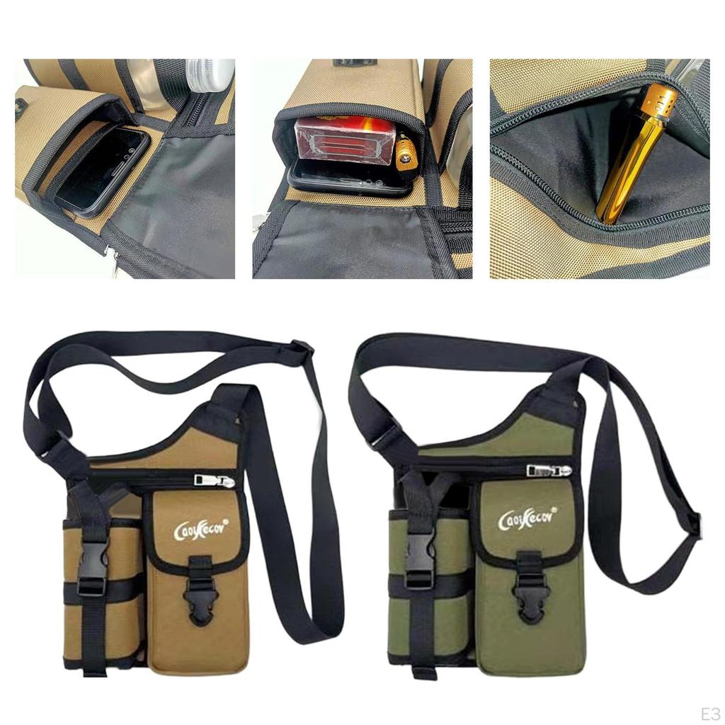 Crossbody Bag Fashion Outdoor Shoulder for Fishing Shopping Backpacking
